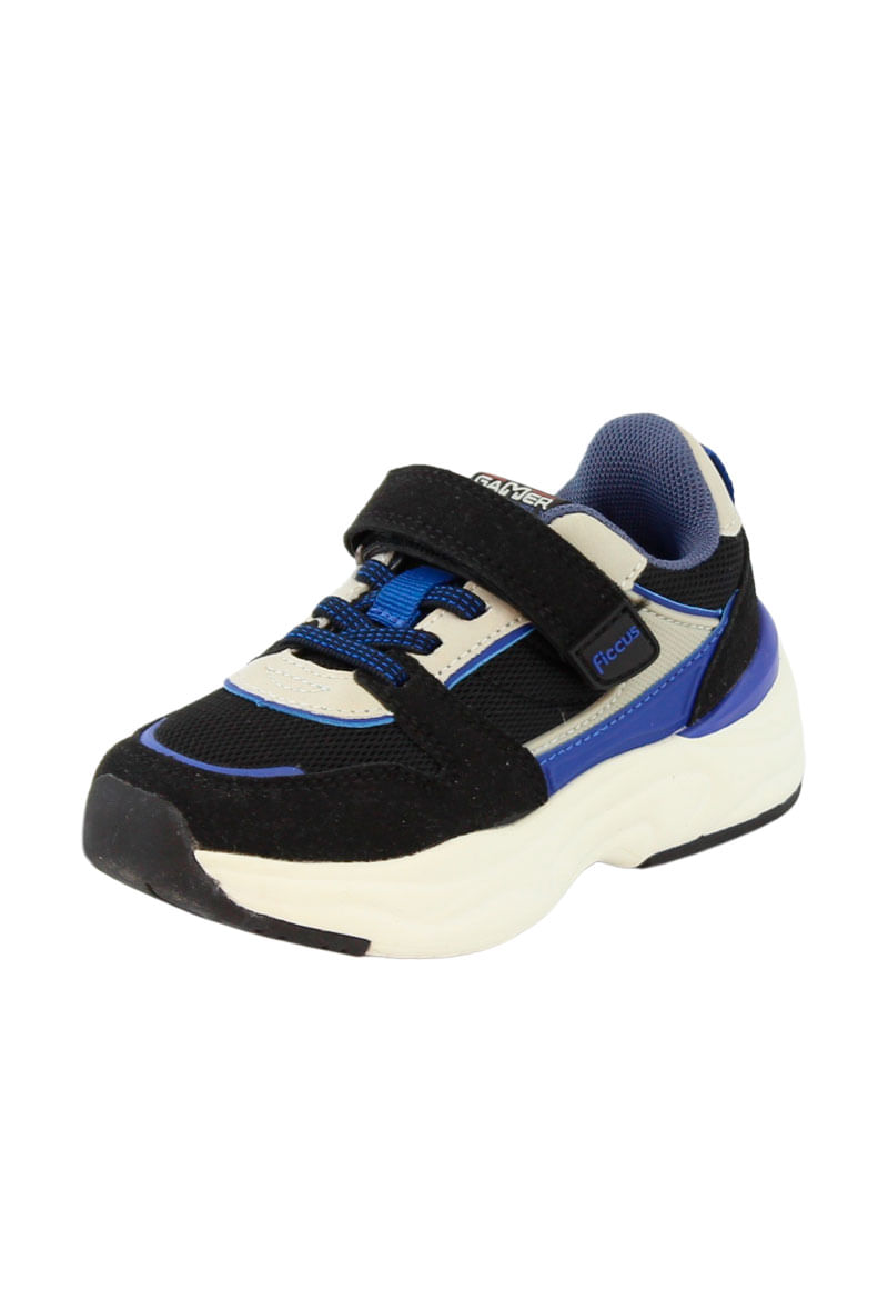 Zapatilla Sport de Niño Negro
