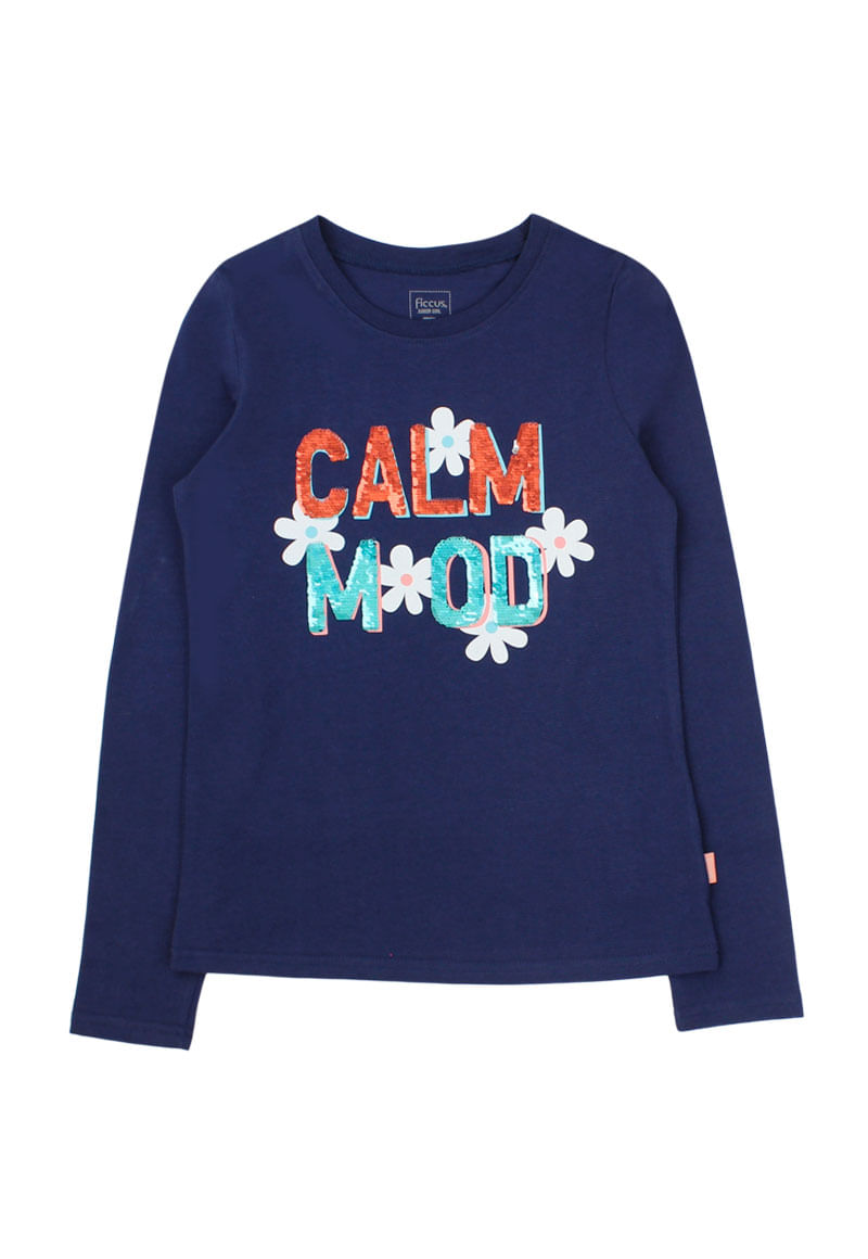 Polera Nina Day To Day 2520763 Azul