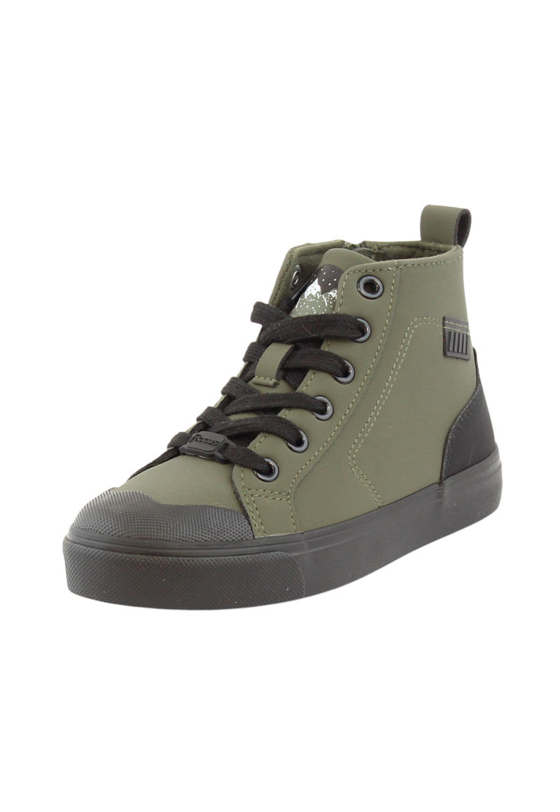 Zapatilla de Niño Verde