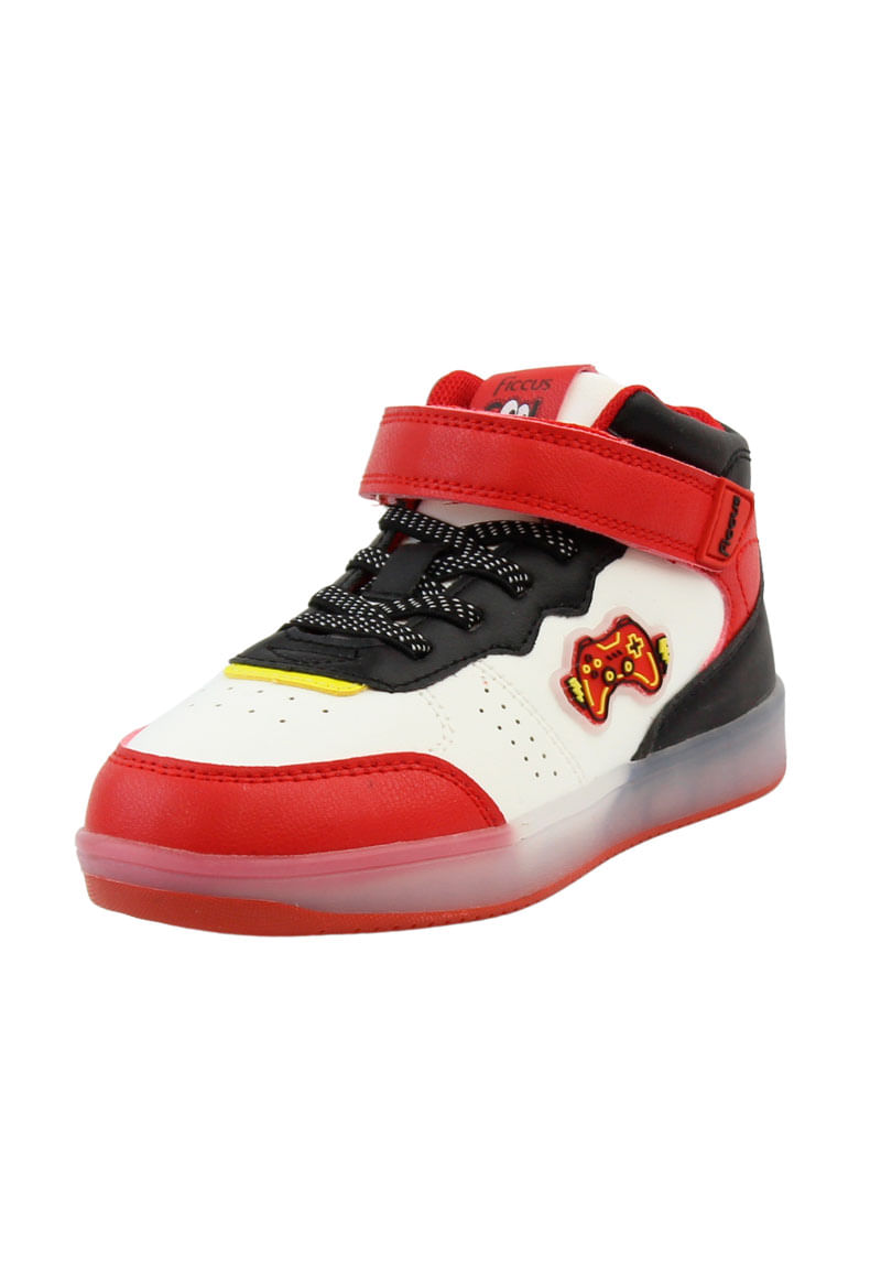 Zapatilla de Niño Rojo
