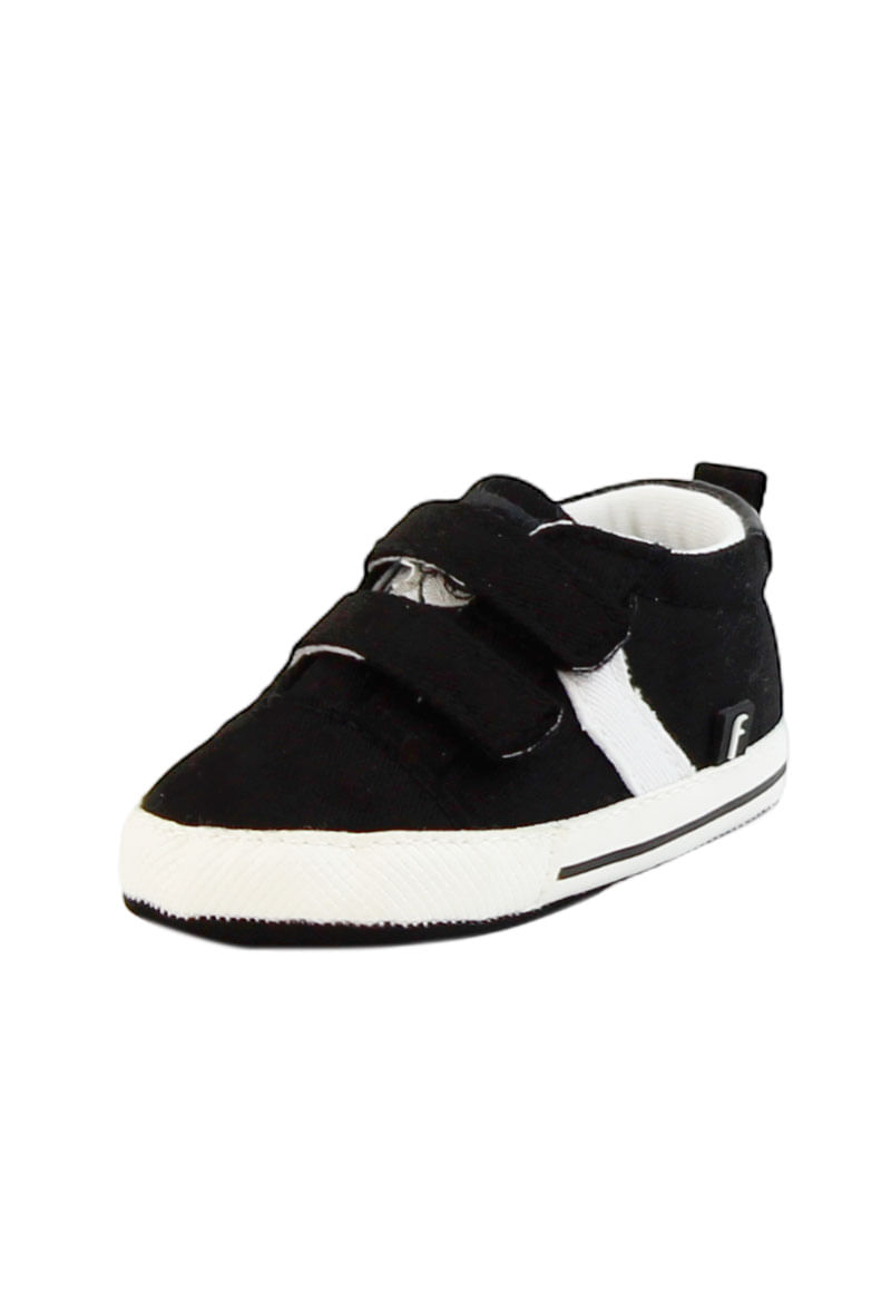 Zapatilla de Niño Negro