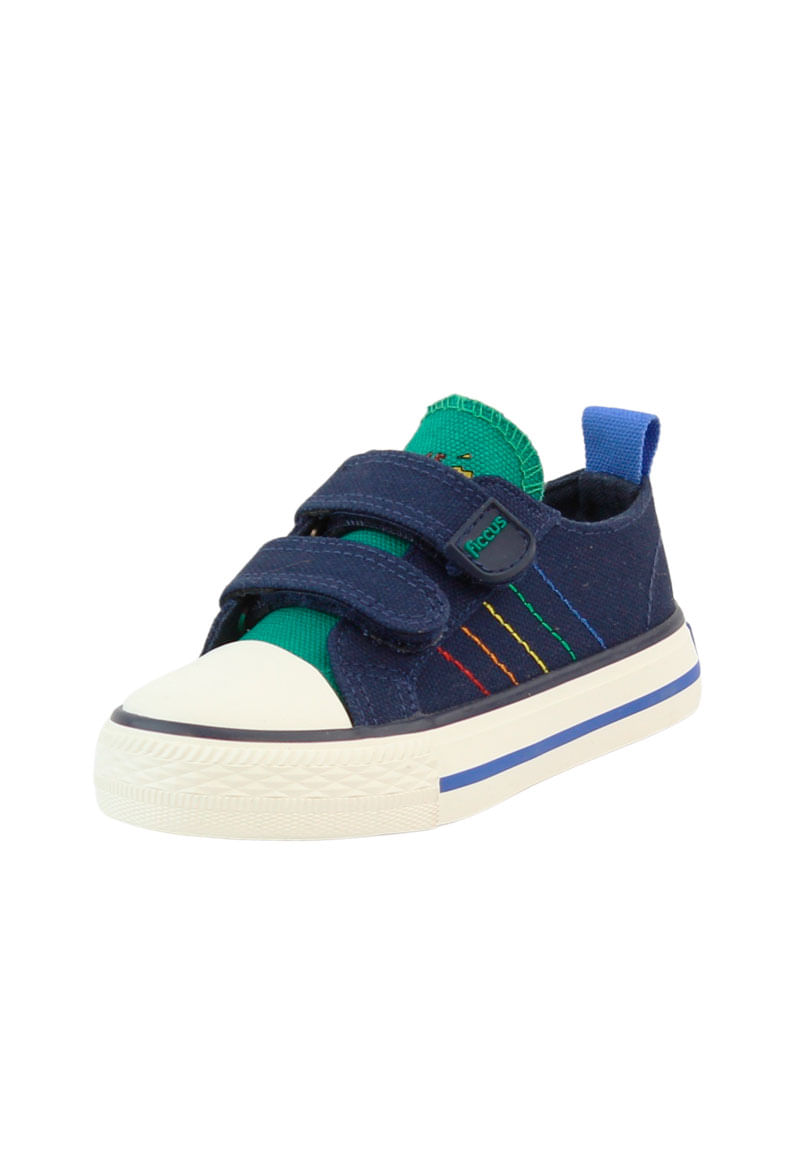 Zapatilla de Niño Azul