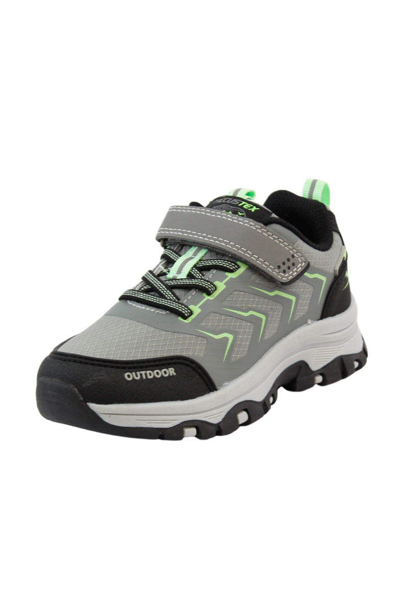 Zapatilla Outdoor de Niño Gris
