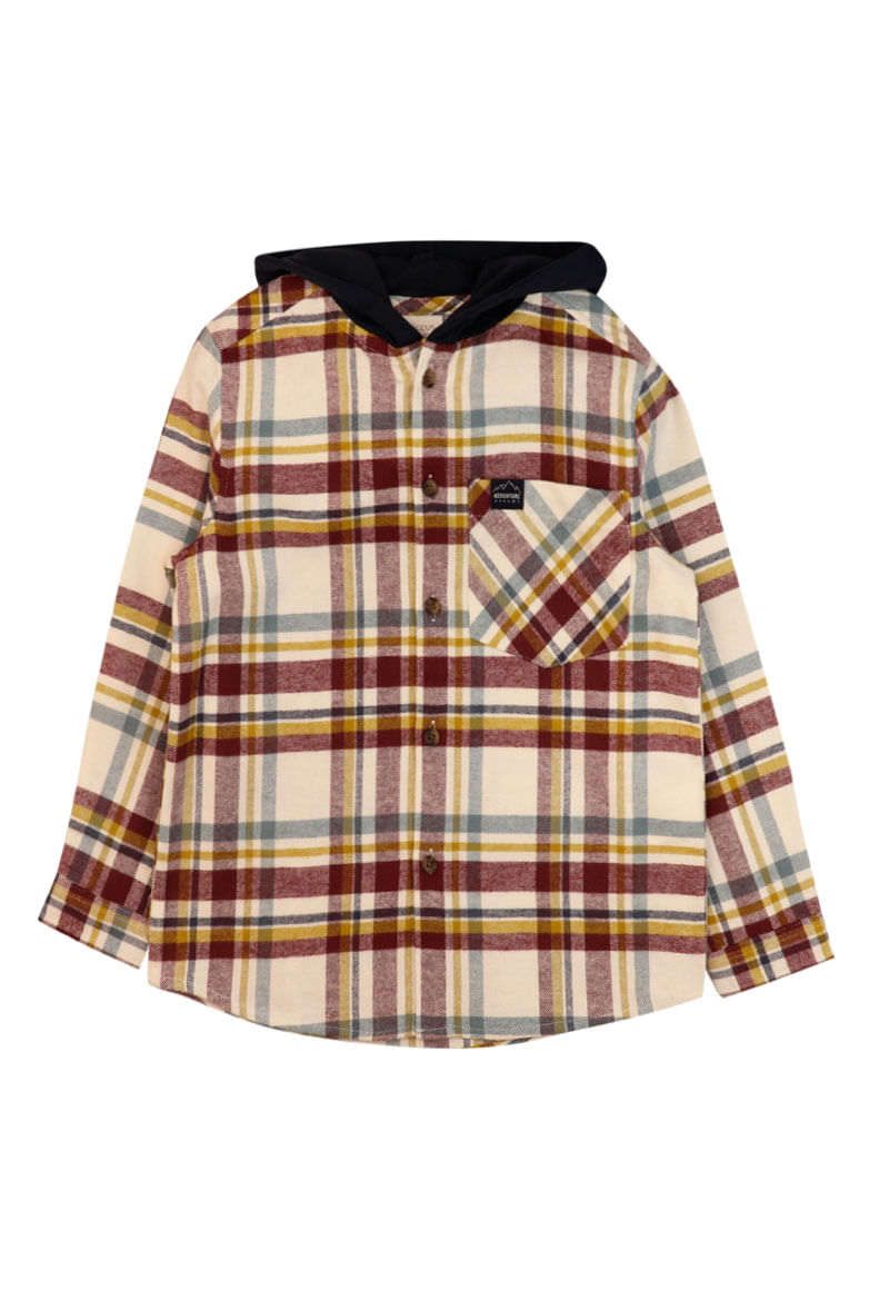 Camisa Nino Adventure 2620239 Burdeo