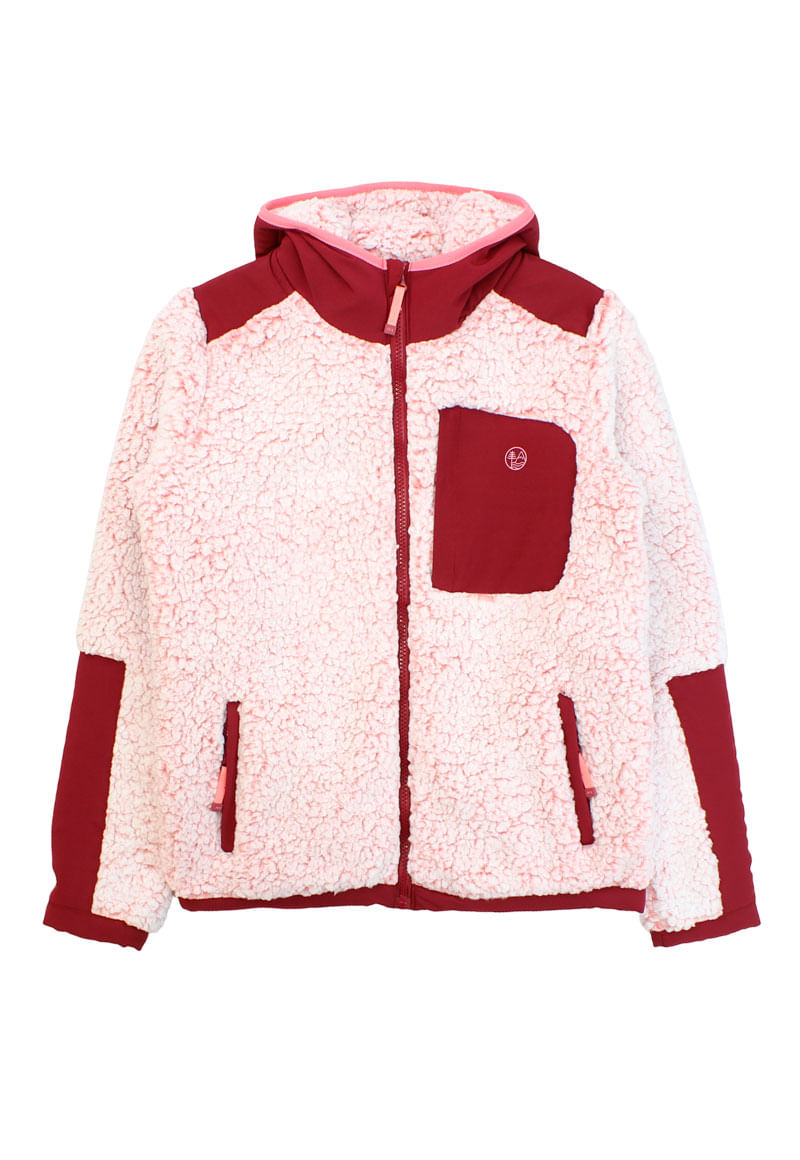 Poleron Nina Ficcustex 2620547 Rosado