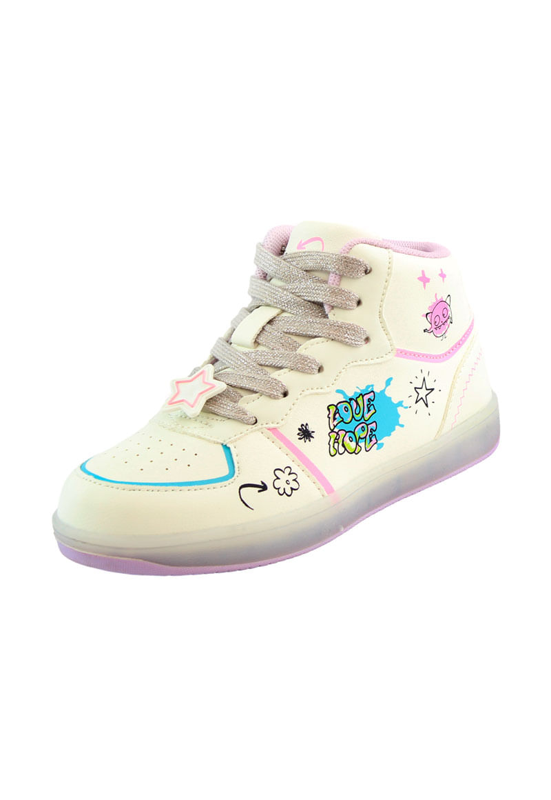 Zapatilla Niña Blanco