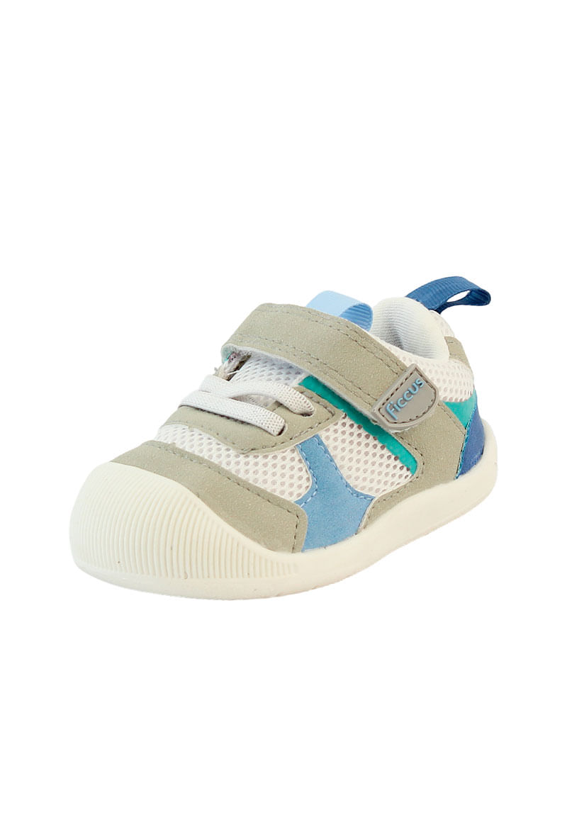 Zapatilla Niño Gris