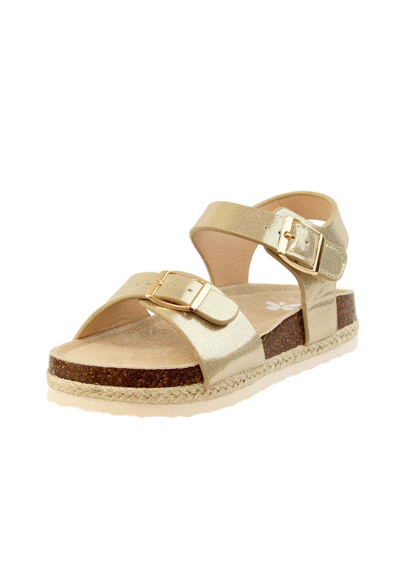 Sandalia Niña Gold
