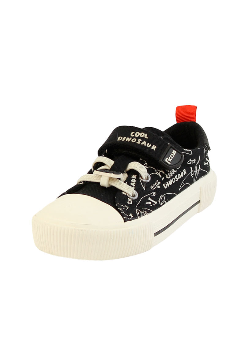 Zapatilla Niño Negro