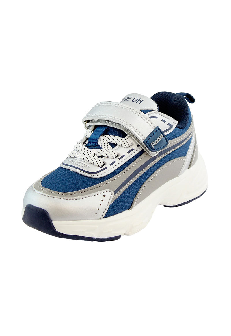 Zapatilla Sport Niño Gris