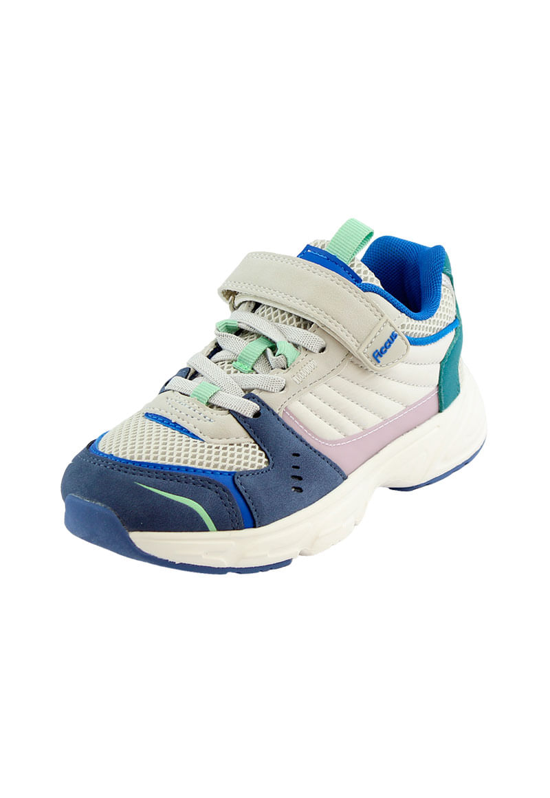 Zapatilla Sport Niño Gris