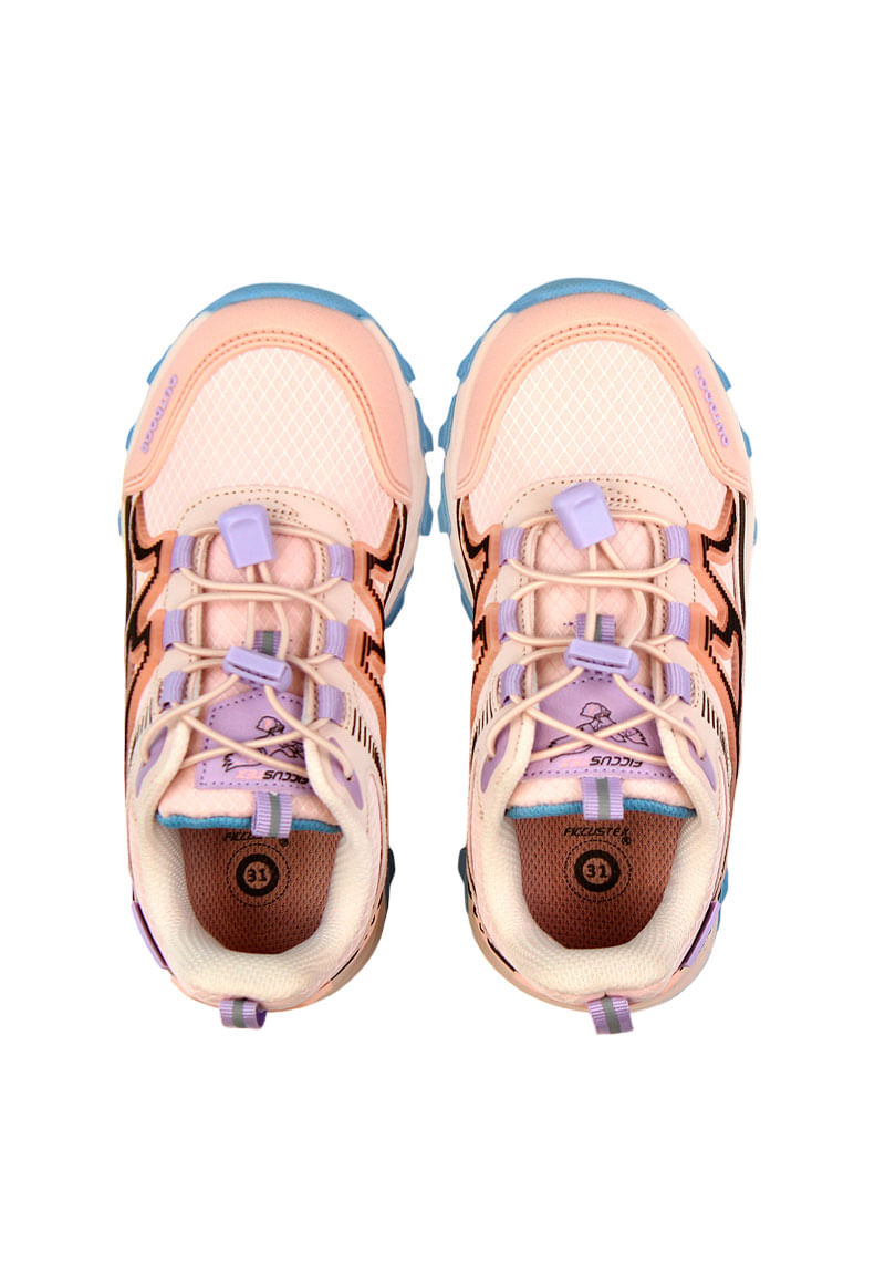 Zapatilla Outdoor Niña Coral