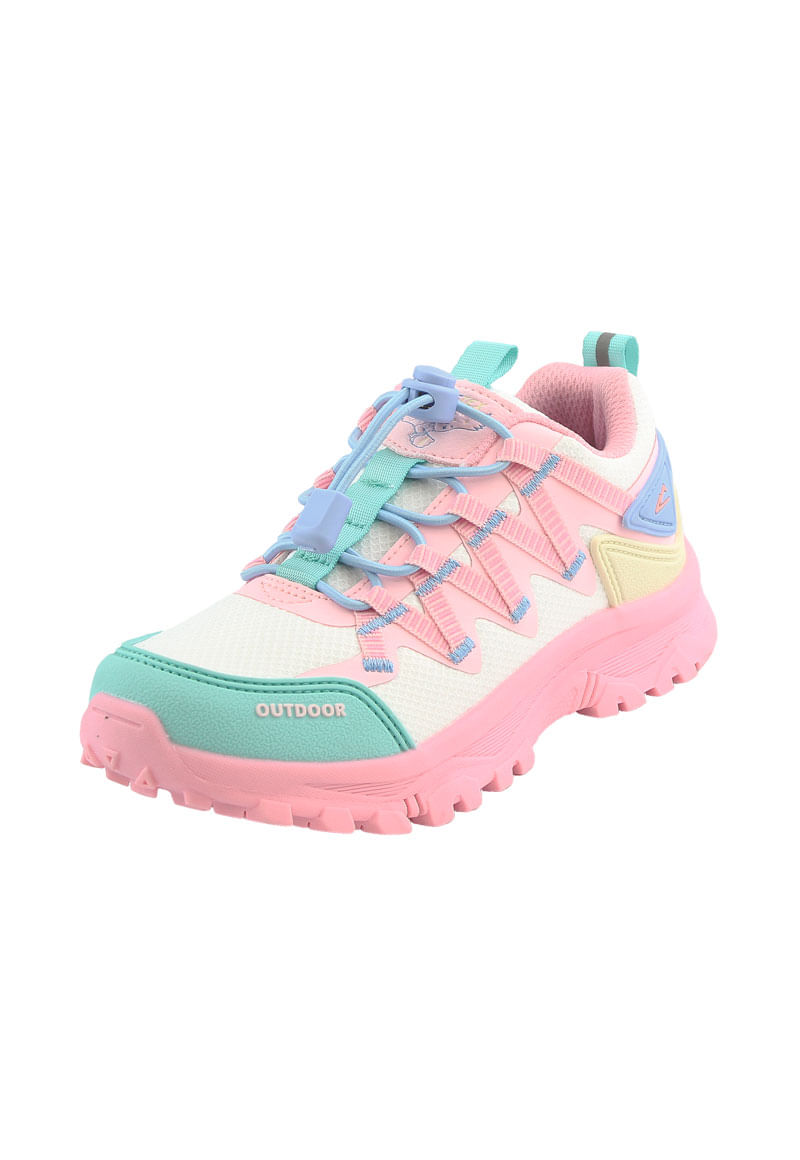 Zapatilla Outdoor Niña Rosado