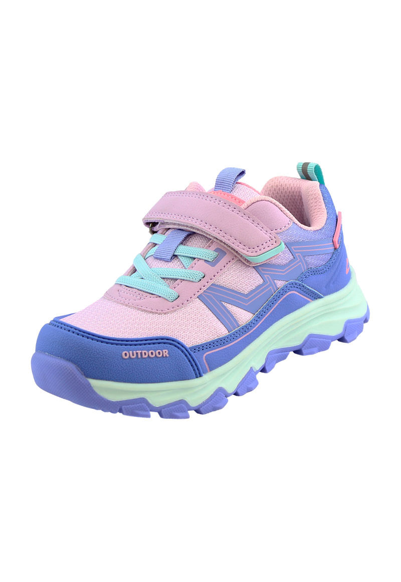 Zapatilla Outdoor Niña Lila