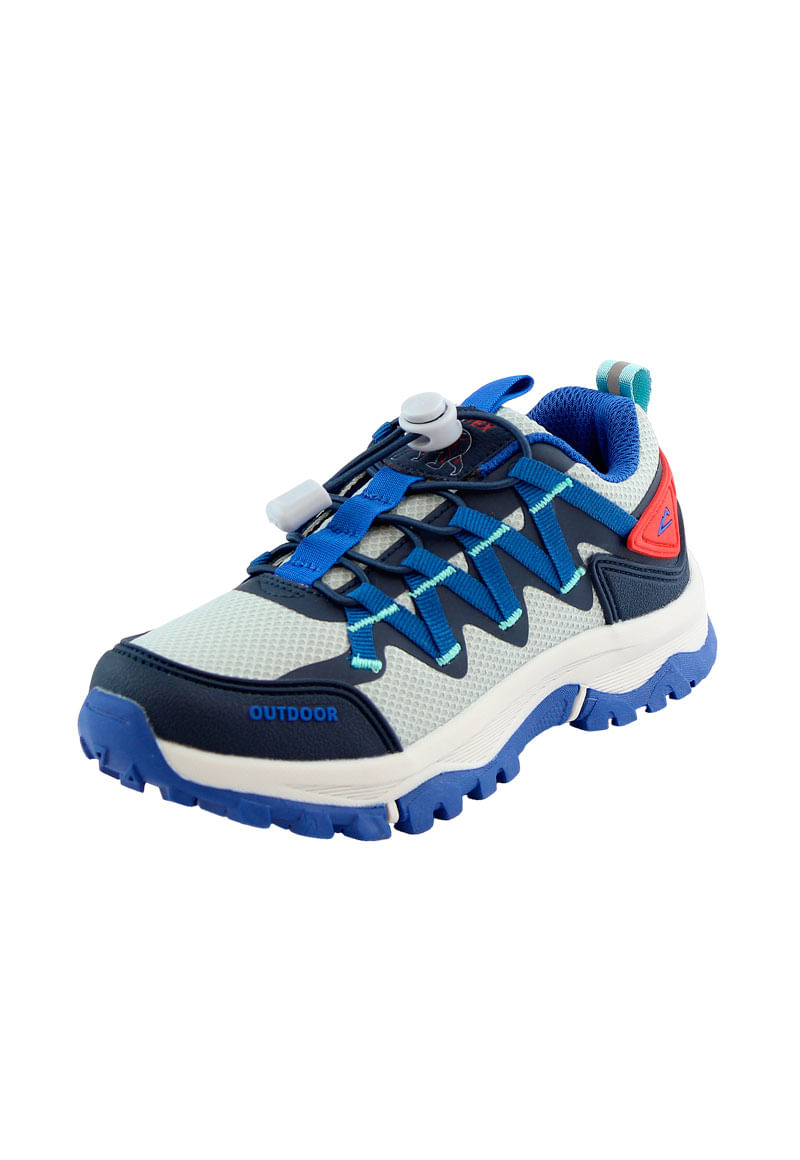 Zapatilla Outdoor Niño Azul