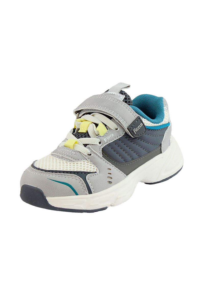 Zapatilla Sport Niño Gris